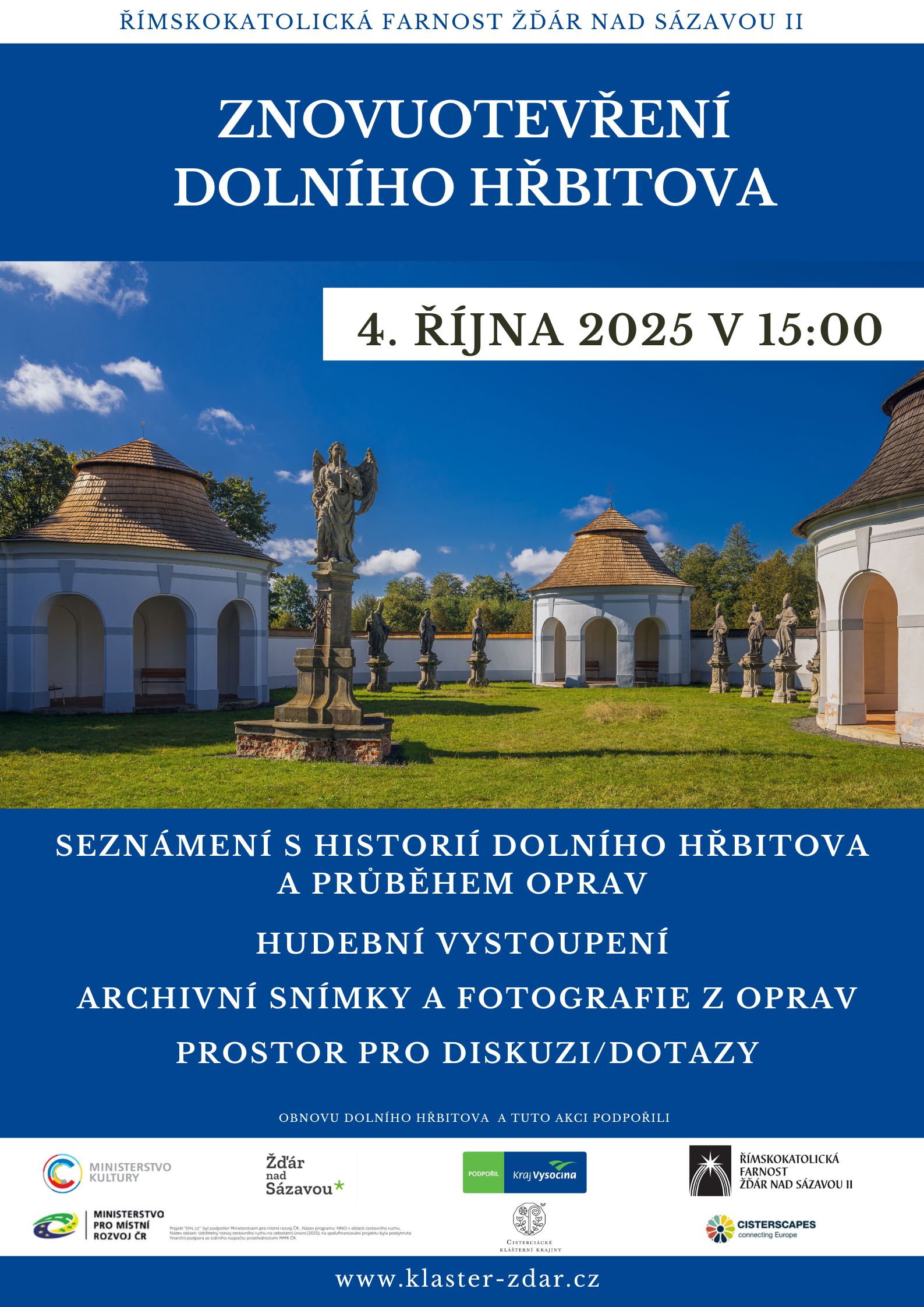 Znovuotevření Dolního hřbitova 1